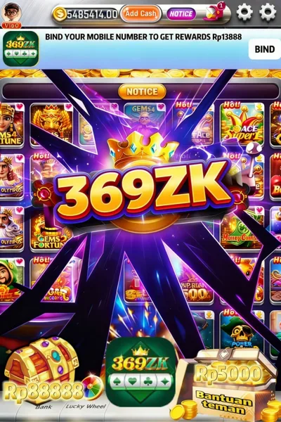 369ZK Slot Anti Rungkad Indonesia